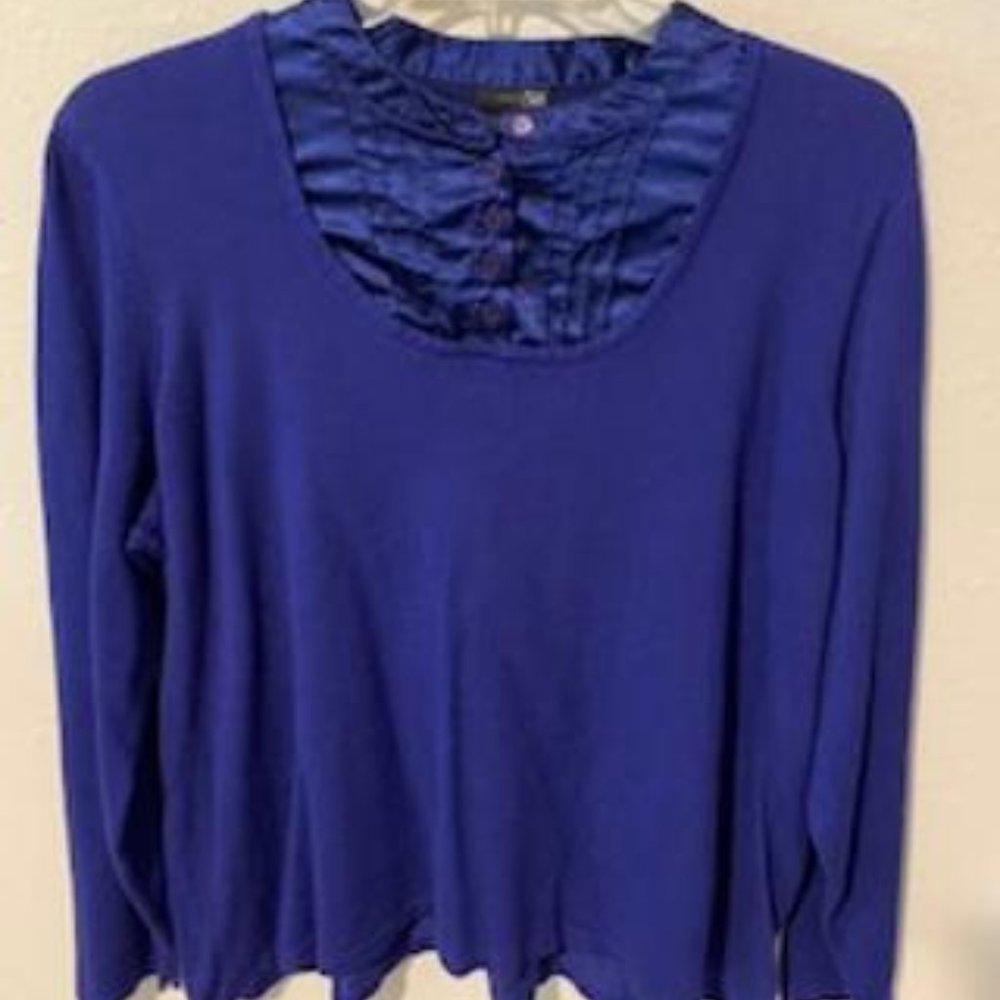 East 5th Blue Blouse